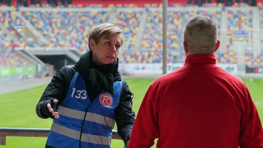 Deeskalation im Fußballstadion